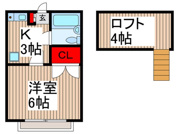 パークハイムの物件間取画像